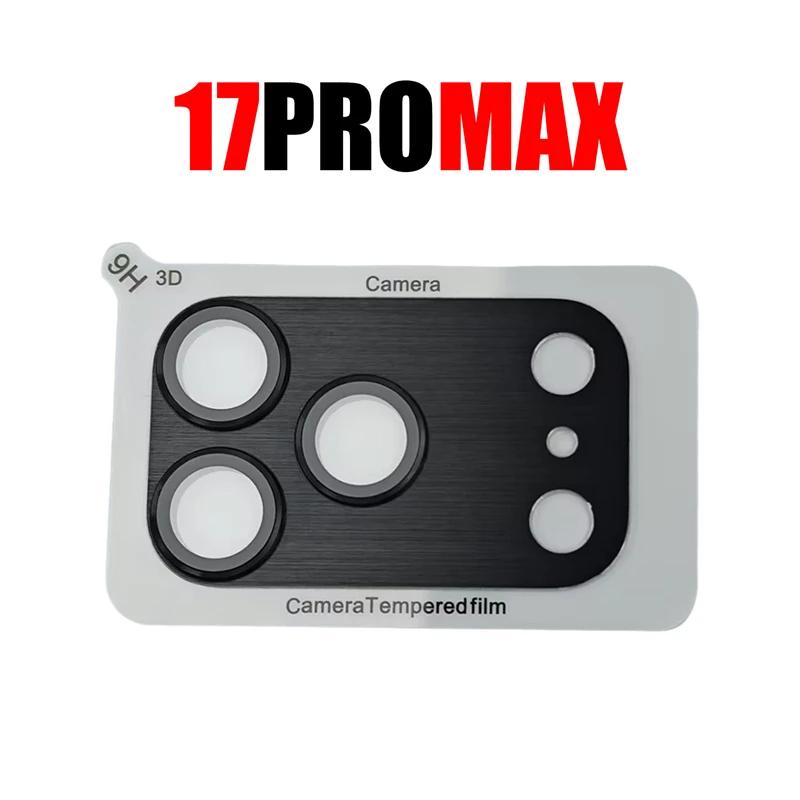 1Pc Protective Film For iPhone 17 Pro Max For iPhone 17 Pro Full Coverage Ultra-Thin Camera Lens Protector Metal Frame 2026 New