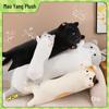 Plus Size Fat Cat Hugging Pillow - Plush Toy Backrest for Relaxing Sleep and Comfort