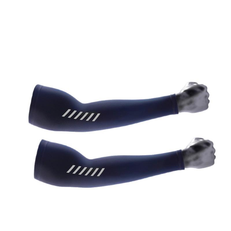 Men's UV Protection Cooling Arm Sleeves - Ice Silk Breathable Summer Sleeves for Cycling