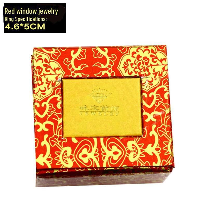 High-End Korean Jewelry Gift Box: Ring, Pendant, Necklace, Earring, Bracelet Packaging