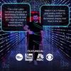Colorful Led Zipstring Toy Plastic Handheld Adjustable Speed Looplasso Rope Launcher