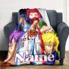 Customiz Name Personality Kuroko's Basketball Blanket Soft &Warm Sofa Office Bed Travel Lunch Break Blanket, Gift Suitable All Seasons