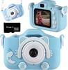 Aparat Fotograficzny Cyfrowy Kamera Dla Dzieci Kotek Gry Video + Karta 16Gb