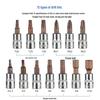 Adjustable Bicycle Torque Wrench Set 2-24NM, 1/4 Ratchet Repair Tool