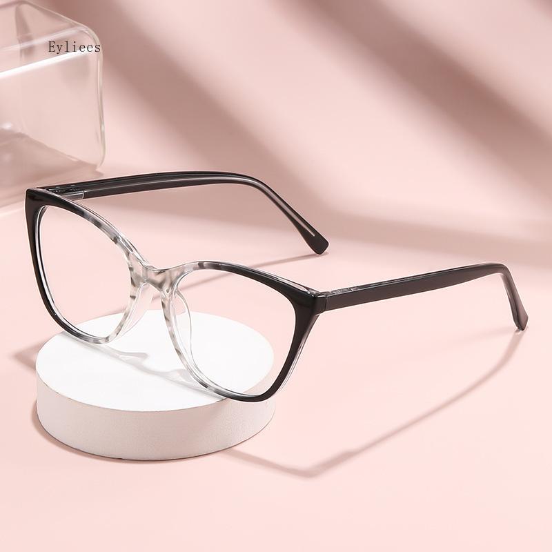 Fashion Reading Glasses for Women Cat Eye Plus Presbyopia Optical Lens Women Computer Magnify Grade Prescription Glass +150