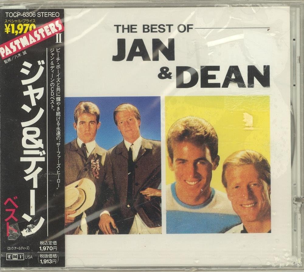 

CD JAN & DEAN - Best Of Jan & Dean TOCP6306PROMO EMI USA 1991 Japan ObiRock Used
