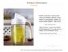1000ml Kitchen Glass Automatic Opening and Closing Oil Can Household Kitchen Dustproof Large-capacity Glass Oil Bottle