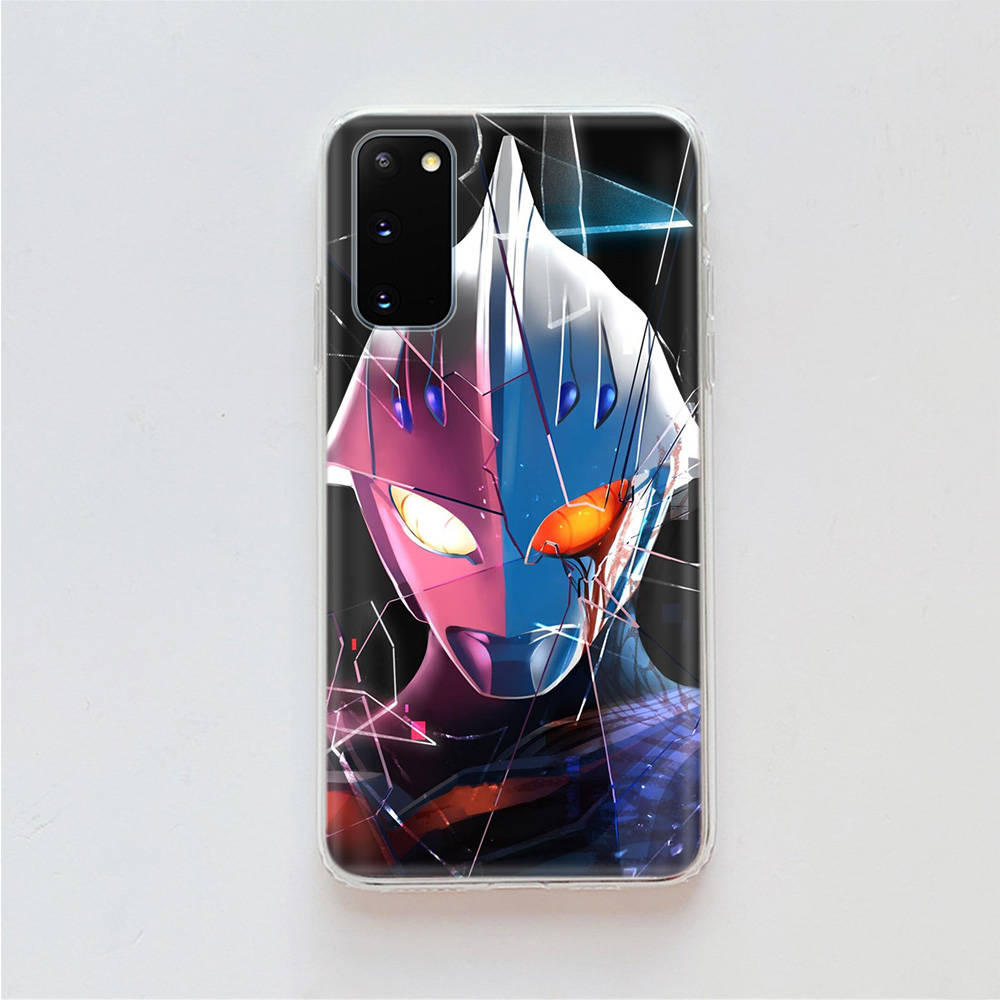 AD91 Ultraman Clear Case for Samsung A04 A14 A23 A34 A54 M23 M33 M52 M53 Realme 10 9 C30S C35 C55 VIVO Y02 Y21 Y33S Y51 X80 V25 Cover
