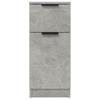 Vidaxl Cabinet, Concrete Grey, 30X30X70 Cm, Wood-Based Material