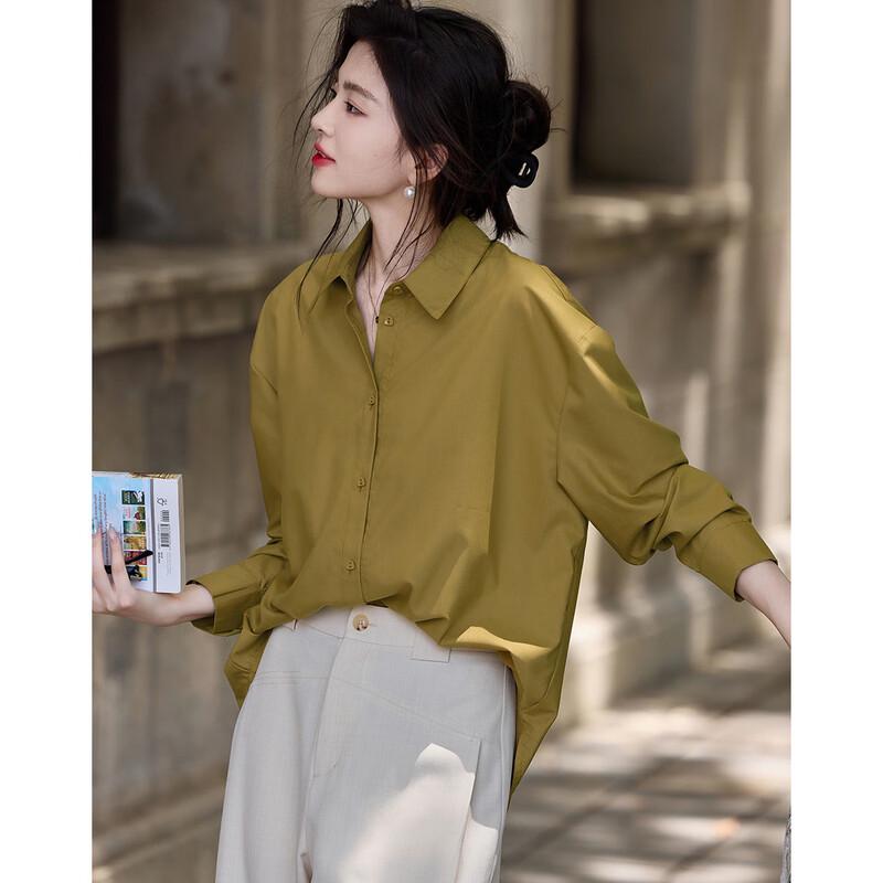 DME Women s Drop-Shoulder Long Sleeve Commuter Shirt M