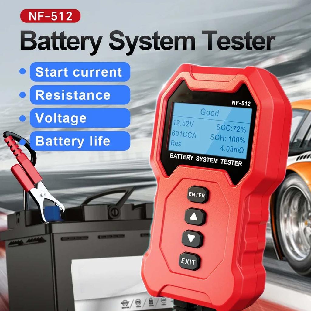 Lead-acid Battery Capacity Tester for Automotive, Electric Vehicle Battery System Internal Resistance Voltage Analyzers