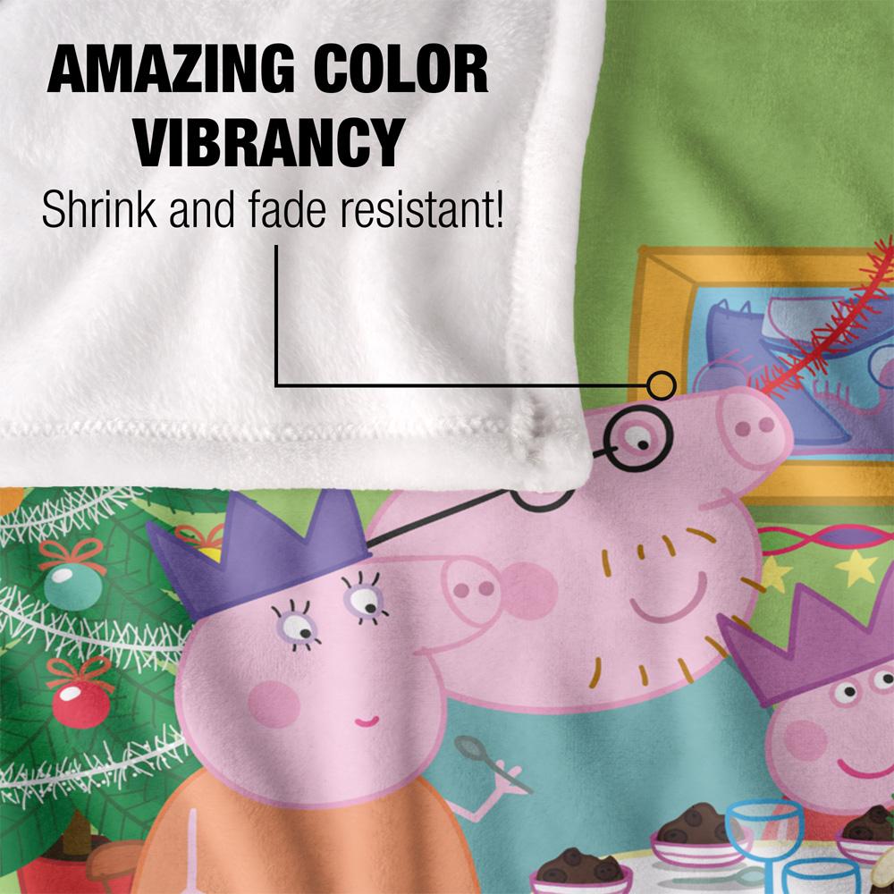 Peppa Pig Peppa Pig Blanket,  Christmas Dinner Blanket