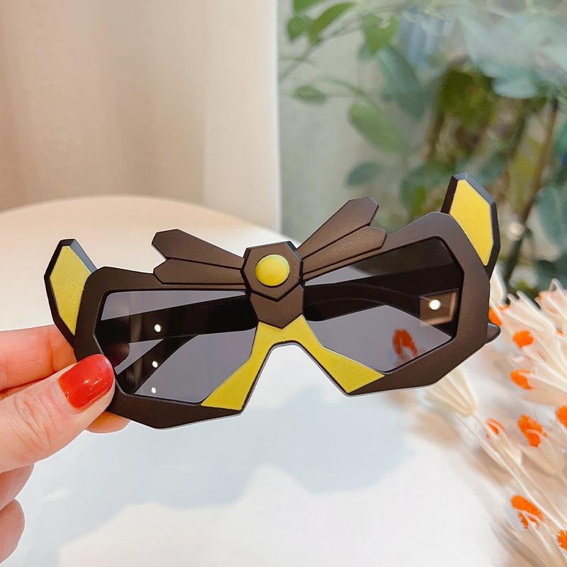 Children'S Sunglasses Cool Handsome Boy Female Cartoon Transformers Sunglasses Baby Funny Toy Sunshade Photo Glasses