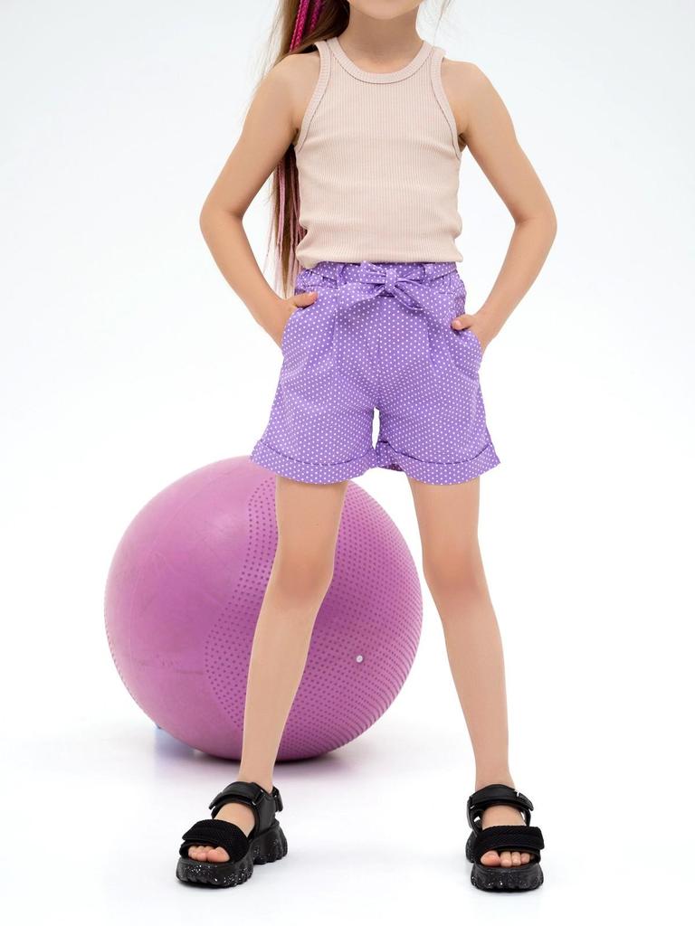 Pantaloncini di cotone a pois ISSA Plus