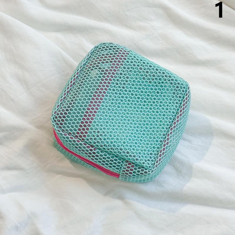 

Dopamine Color Ультралегкая сетчатая косметичка на молнии квадратной формы, многофункциональная женская косметичка для помады, ключей, монет 1