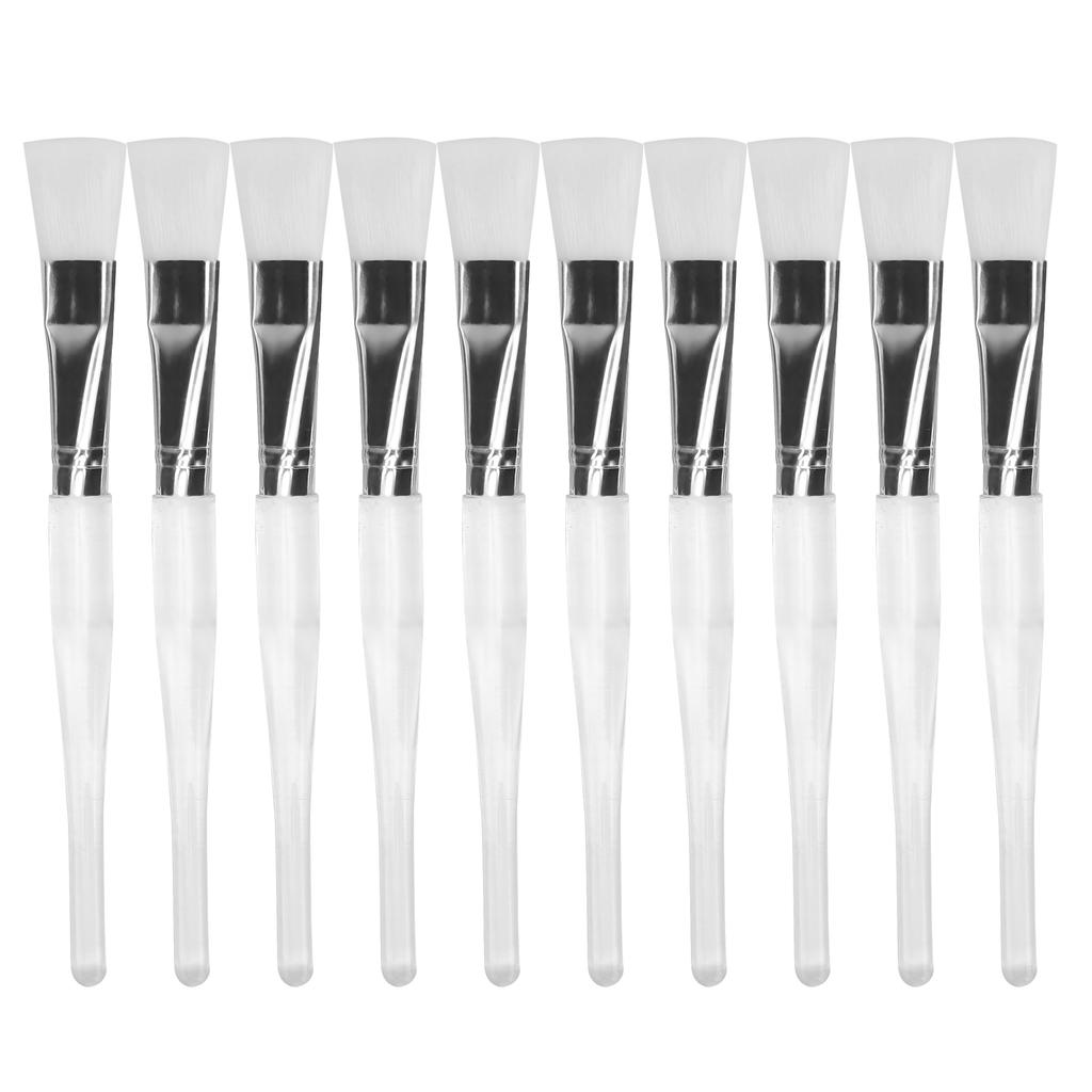 10pcs Fine Fiber Hair Facial Mask Brush Soft DIY Facial Mask Brush Skin Cares Tool