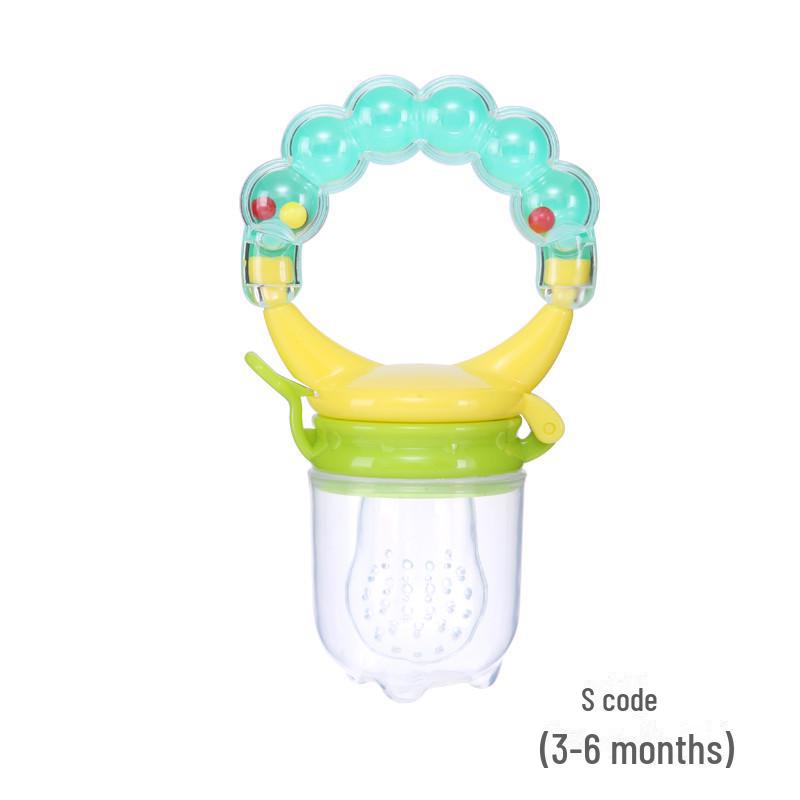 Multi-Color Fruit Pacifier & Teether - Baby Nutrition Aid