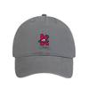 Anime Style Letter K Kitten Embroidery Baseball Cap Female Versatile Four Seasons Shade Cap Male