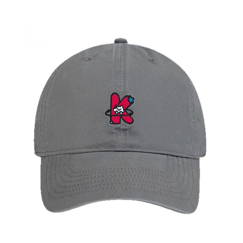 Anime Style Letter K Kitten Embroidery Baseball Cap Female Versatile Four Seasons Shade Cap Male