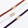 1 Pair Diamond Lock Shoelaces Without Ties Elastic Laces Sneakers No Tie Shoe Laces Kids Adult 0.8cm Flat Shoelace for Shoes New