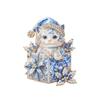 Cute Christmas Cat Brooch Rhinestone Decor for Women Fashion Lapel Pin with Gift Box for Valentine's Day Gifting