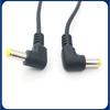 1/5Pcs Right Angled 90 Degree Power Cable 30Cm Dc Power Connector 5.5X2.5Mm/2.1Mm Male Plug Cable