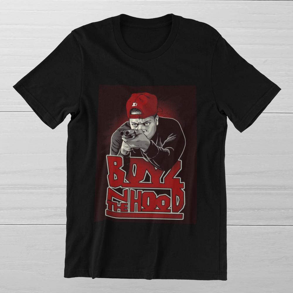 Boyz N The Hood  Old School Hip Hop Movie Ring Spun Cotton Tee Unisex T-Shirt L