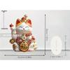 1Pc Lucky Cat - Acrylic Desktop Ornament, Four Seasons Decoration, Novelty Home Decor, Perfect Durable for Bedroom