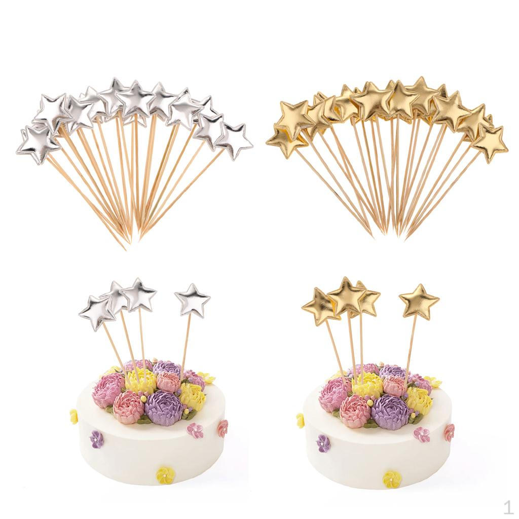 

40 шт. Топперы для кексов. Принадлежности для дня рождения/свадьбы