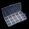 Plastic Box Container Screw Holder Case Practical Compartment Jewelry Organizer