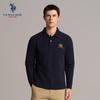 Men's Heavyweight Long Sleeve Polo Shirt
