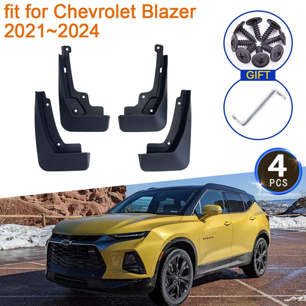 

4x для Chevrolet Blazer 2022 2023 2024, брызговики, брызговики, крылья, передние и задние колеса автомобиля