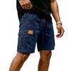 Herren Sommer Outdoor Cargoshorts Mehrere Taschen Wandern Lässig Arbeitsshorts Leichtes Atmungsaktives Material Kordelzug Taille