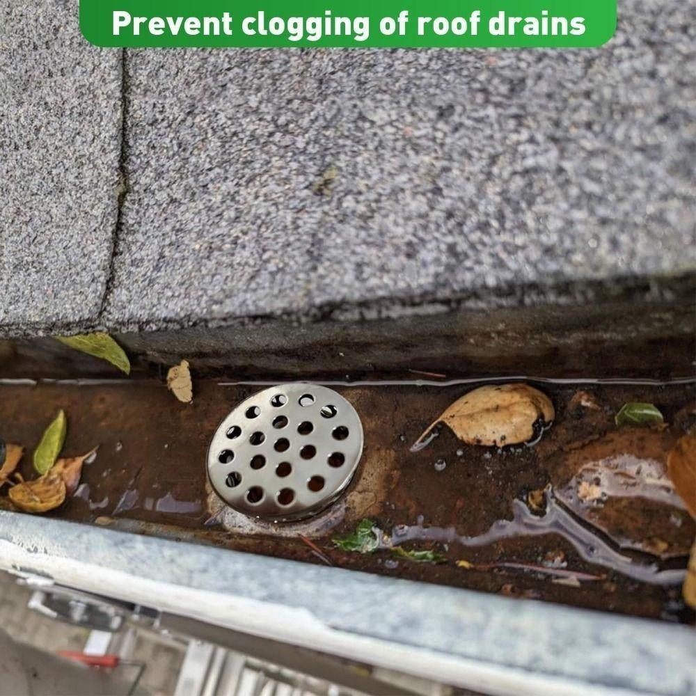 Side Circular Strainer Drainage Outdoor Tool New Anti Blocking Floor Drain