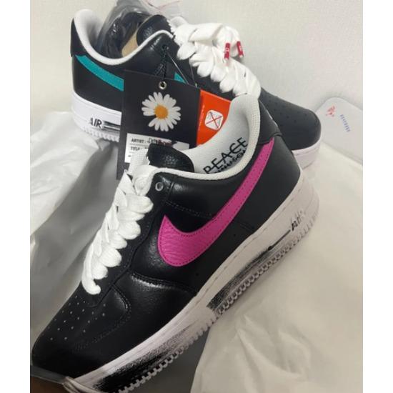 Peaceminusone X Nike Air Force1“Para-Noise3.0” Men's Black Green Pink AQ3692-004