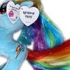 My Little Pony Ty Beanie Babies 17cm Plush Toy (Rainbow Dash) Blue Mascot Plush My Littly Pony MLP Goods Character Present Gift Beanie Babies