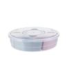 1PCS Multi-functionFood Storage Tray Dried Fruit Snack Plate Appetizer Serving Platter for Party Candy Pastry Nuts Dish