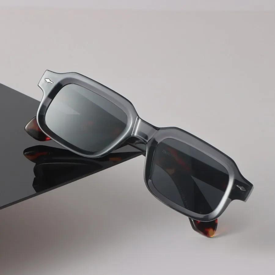 Square Sunglasses Women Men Vintage Stylish Mirror Minimalist Lens Sun Glasses Female Male Cool Personality