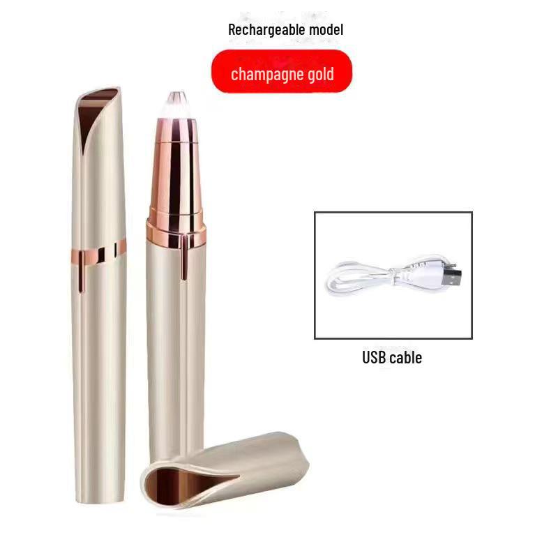 Women's Electric Eyebrow Trimmer - Mini Automatic Shaver & Hair Remover