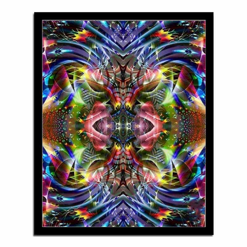 

5D DIY Бриллиантовая мозаика Ручная работа Вышивка Картины Магия Полный квадрат Убийство Классная работа Крестик Декор Холст