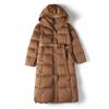 Winter New Down Jacket Women's Long Over-Knee Bread Jacket Temperament Fashion Loose Jacket