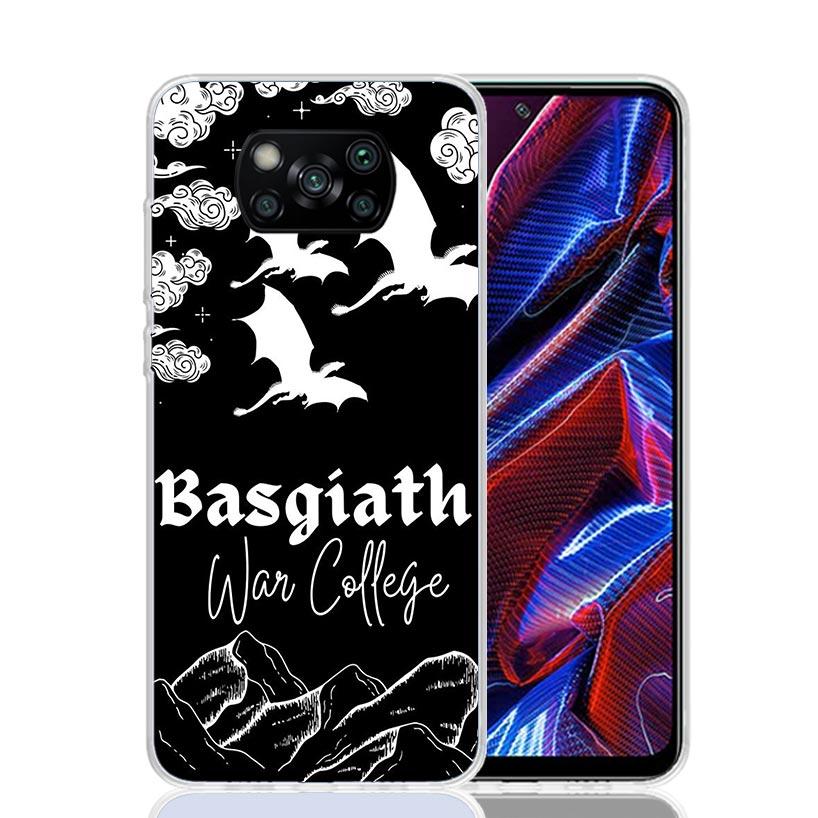 F-Fourth W-Wing Dragon Phone Case For Xiaomi Poco X7 X6 X5 Pro F7 Ultra Redmi 15C 15 13 13C 12 12C 10 10A 10C 9 9A 9C 9T Cover P