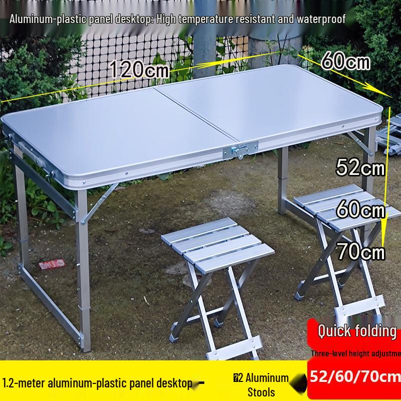Handun Portable Outdoor Folding Table & Chair Set