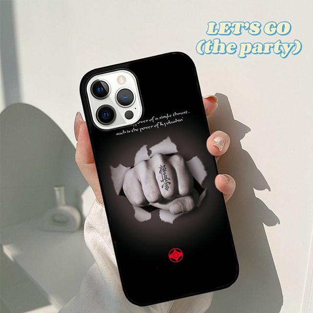 Autumu Oyama Kyokushin Karate Taiji Phone Case Cover for iPhone 17 Air 16 16e 15 12 11 13 14 Pro Max Apple Plus Coque