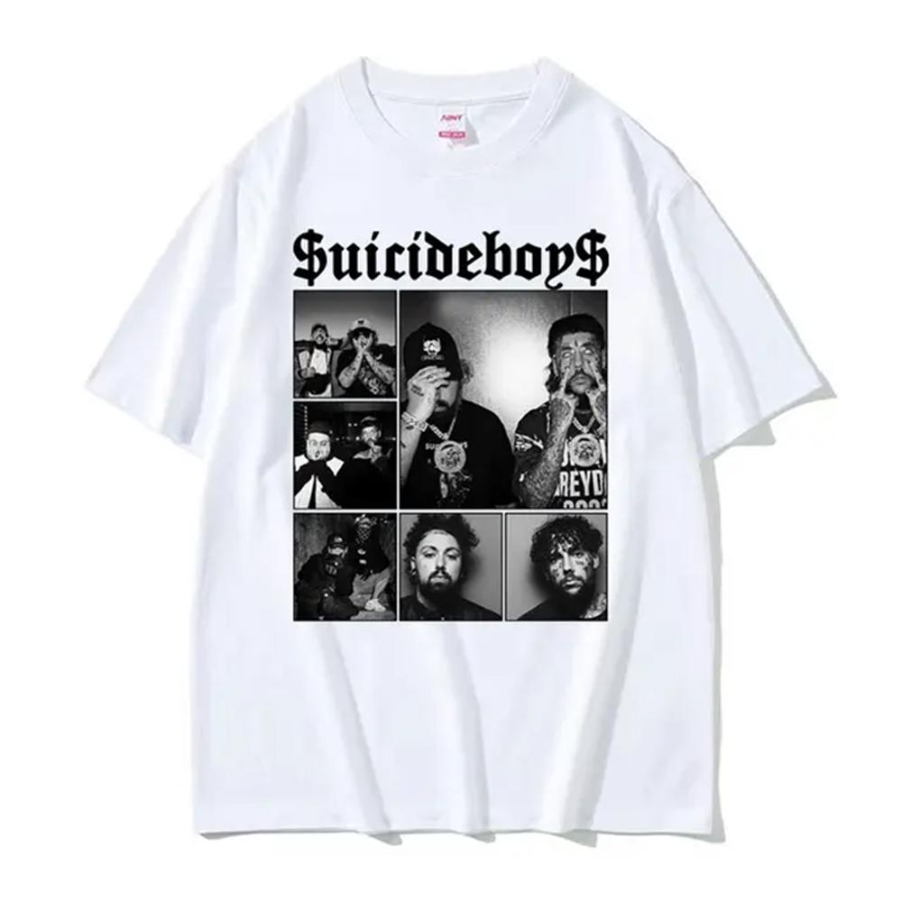 Fashion Pure Cotton Suicideboy Era Tour Graphic T Shirt Men Mens Clothing T Shirt Homme Mens T Shirt New In Top & Tees Tee
