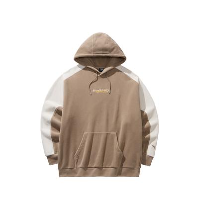 Anta Basketball Series Pullover Hoodie 2025 Winter Unisex Hoodies Linen-Gray 972541705-2