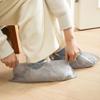 100Pcs Disposable Shoe Covers Dustproof Breathable Booties Boot Covers Slip Resistant Overshoes for Outdoor Indoor Use