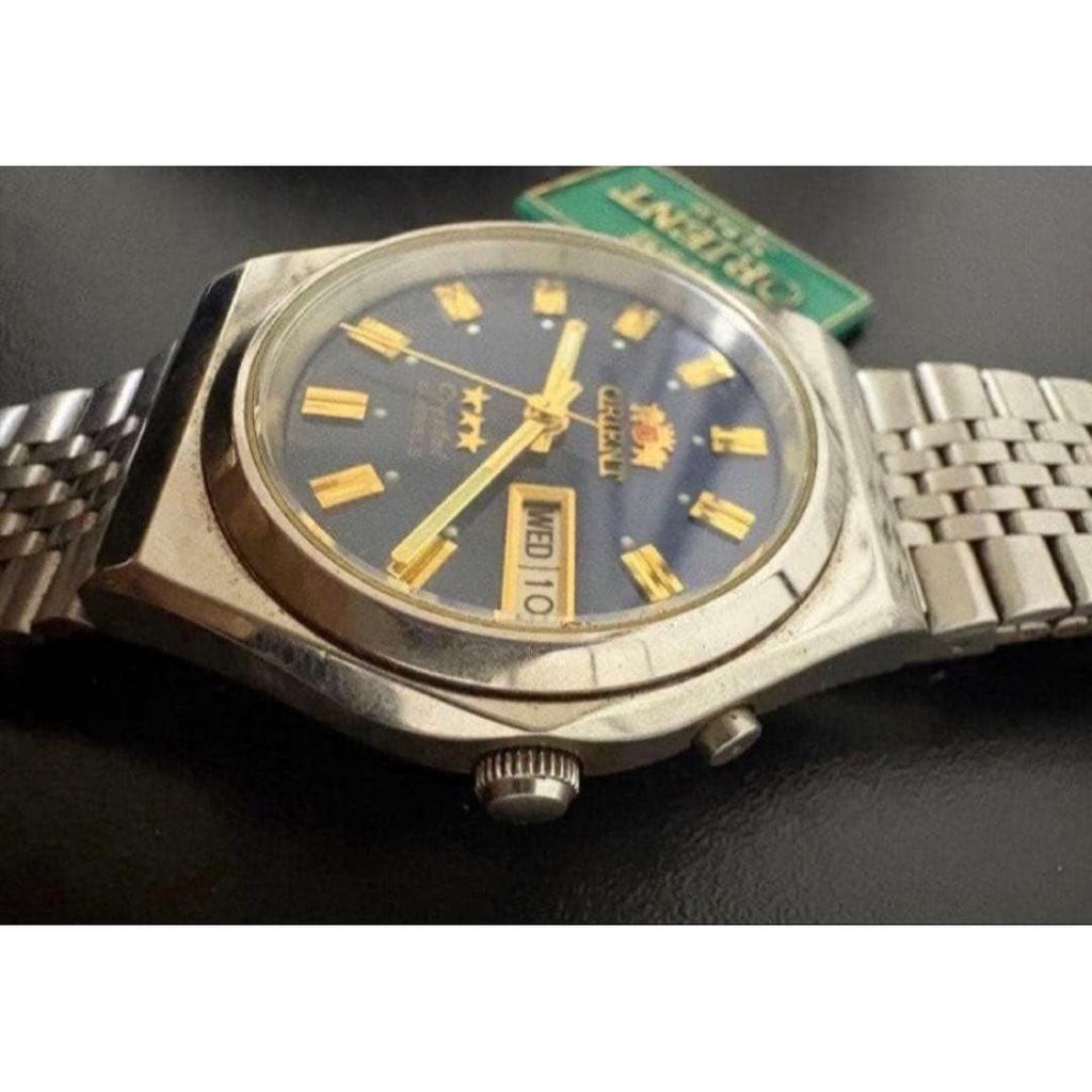Used ORIENT Automatic Watch Black Dial