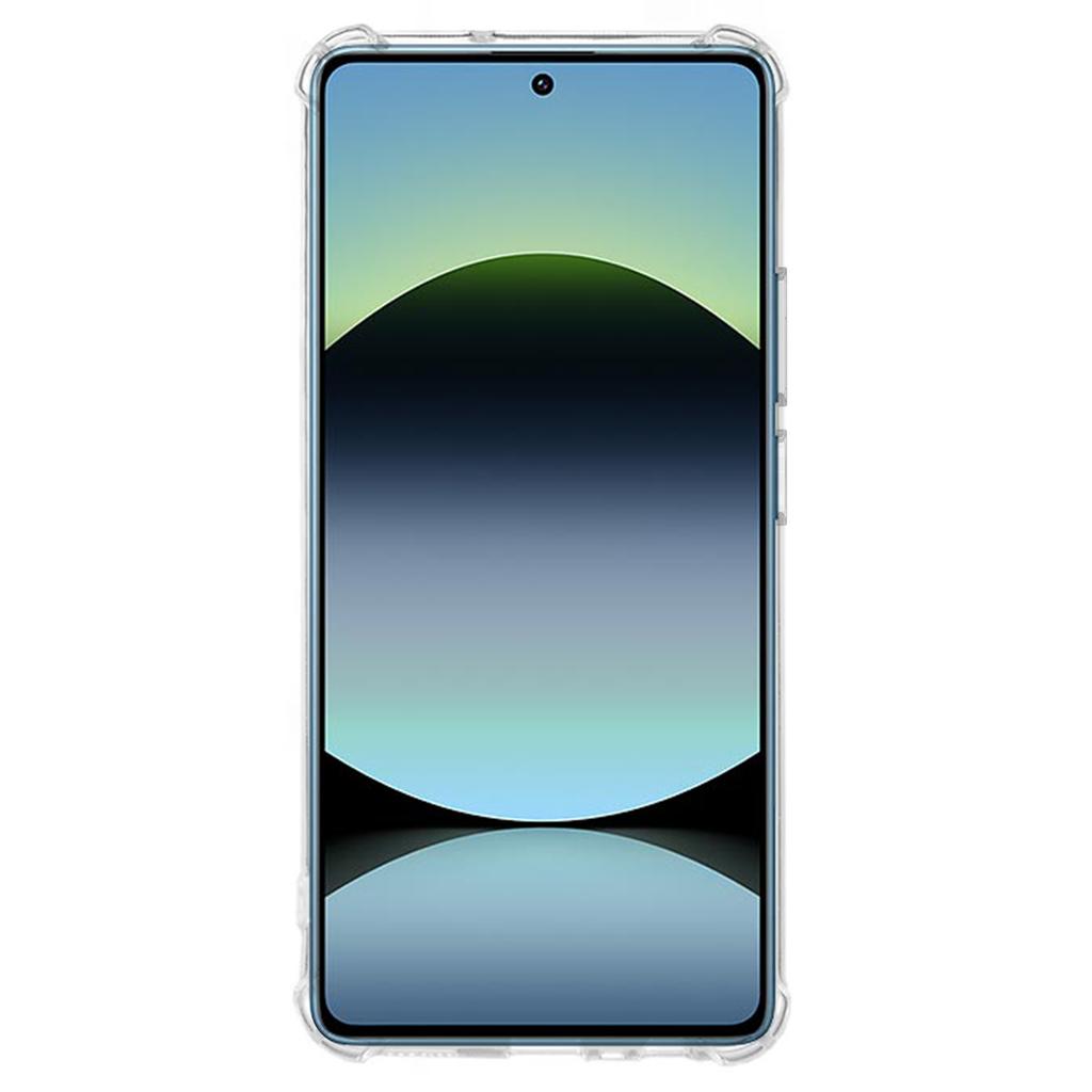 KALEBOL For Xiaomi Redmi Note 14S 4G Case 1.5mm TPU Transparent Anti-Drop Phone Cover