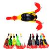 HOWELL 11g Sprungente Froschköder Realistischer PVC-Kunststoff Schwimmende Hardbaits zum Brassenangeln an Fluss See oder Bach